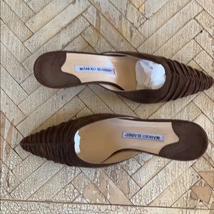 Maliki Blahnik Suede Shoes